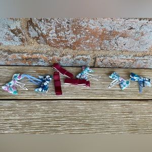 Jacadi Paris hair clip bundle of 8.Excellent condition.